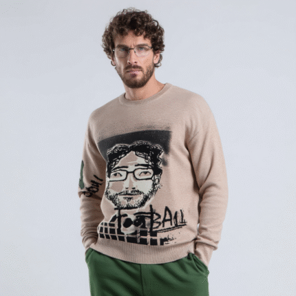 Men's Christmas Reindeer Sweater Holiday Intarsia Knit Pullover Jumper Viscose PTT Blend Wholesale